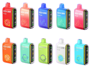 GeekBar Pulse disposable vaporizers in assorted flavors